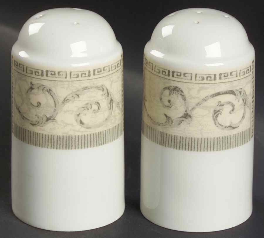 Acanthus Cream Salt & Pepper Set by Johnson Brothers-1