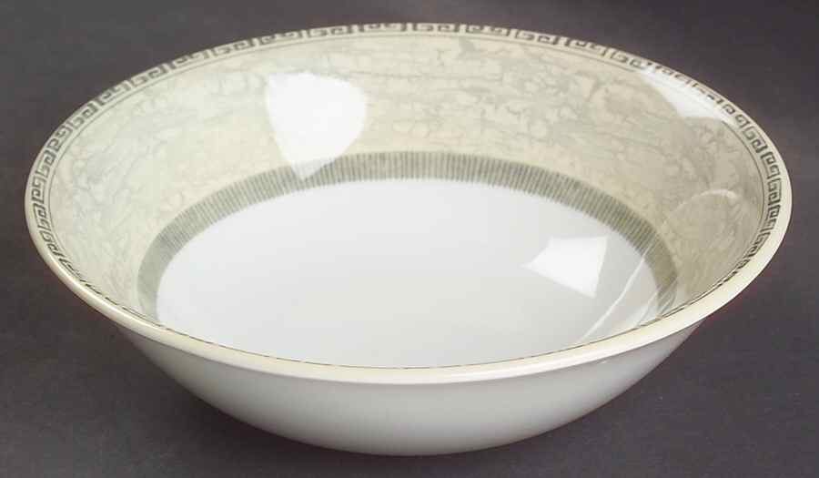 Acanthus Cream Coupe Cereal Bowl by Johnson Brothers-1