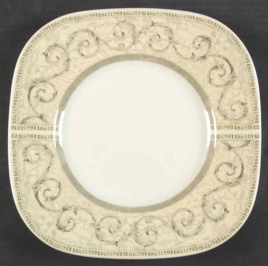 Acanthus Cream Square Dinner Plate by Johnson Brothers-1