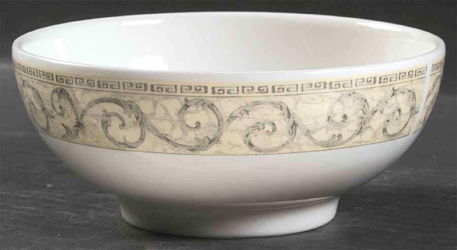 Acanthus Cream Oatmeal Bowl by Johnson Brothers-1