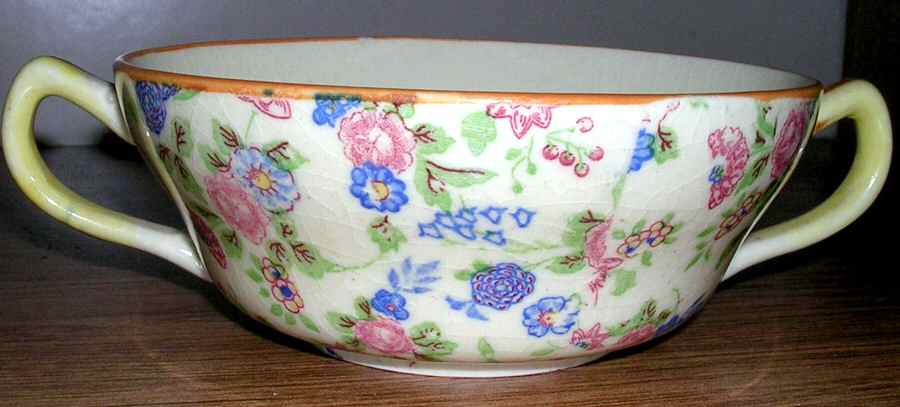 JAP137 Flat Cream Soup Bowl by Japan-1