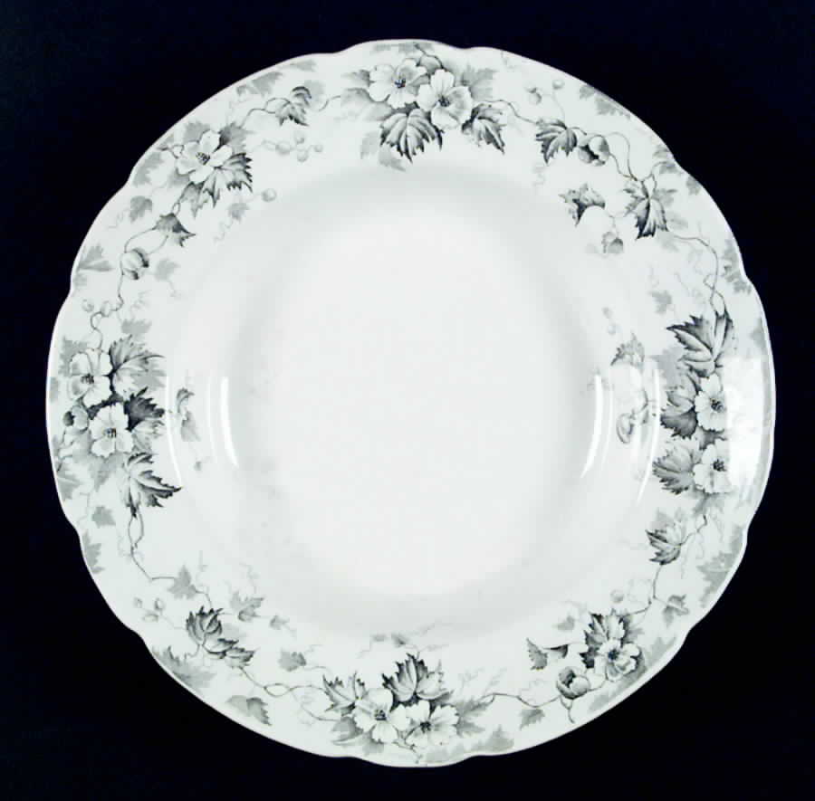 Leighton Gray Rim Soup Bowl by Johnson Brothers-1