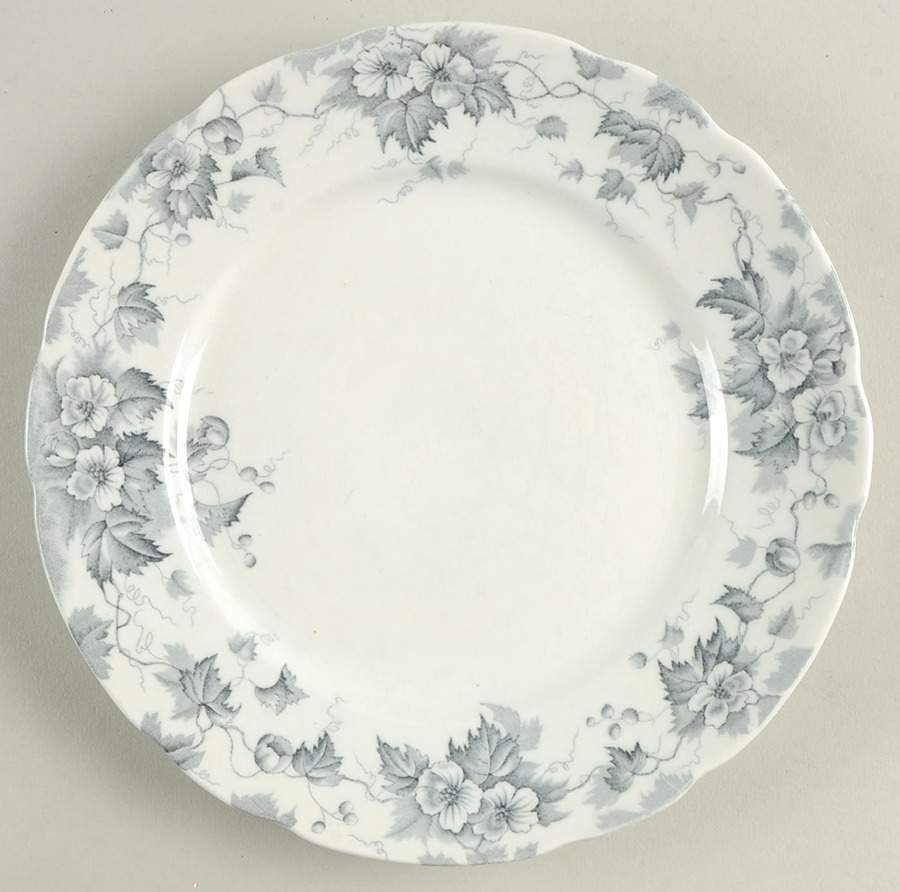 Leighton Gray Salad Plate by Johnson Brothers-1