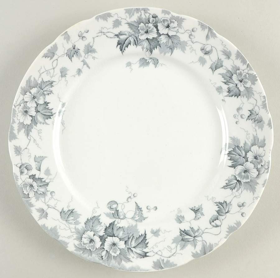 Leighton Gray Luncheon Plate by Johnson Brothers-1