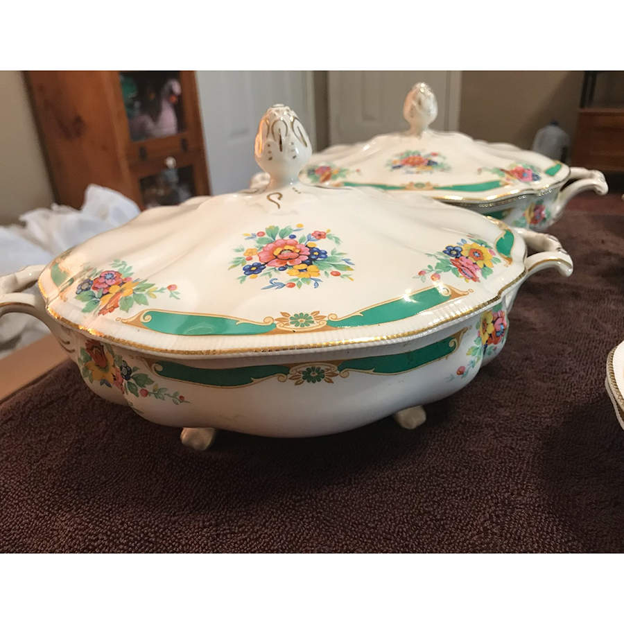 Jesson Oval Covered Vegetable by Johnson Brothers-1