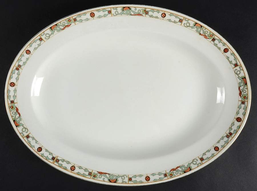 JB429 14" Oval Serving Platter by Johnson Brothers-1
