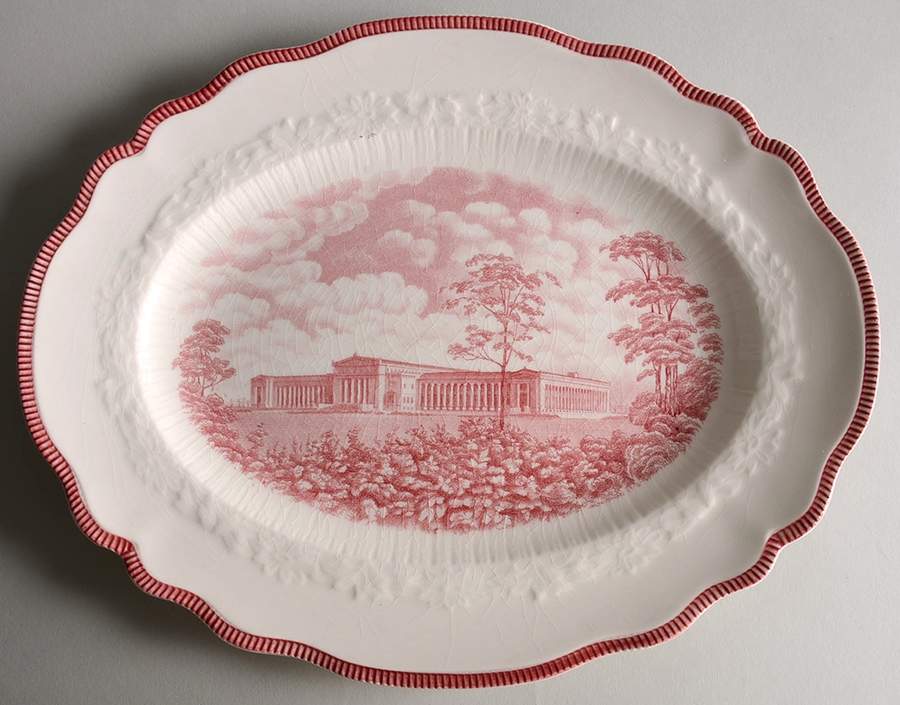 Century of Progress 11" Oval Serving Platter by Johnson Brothers-1