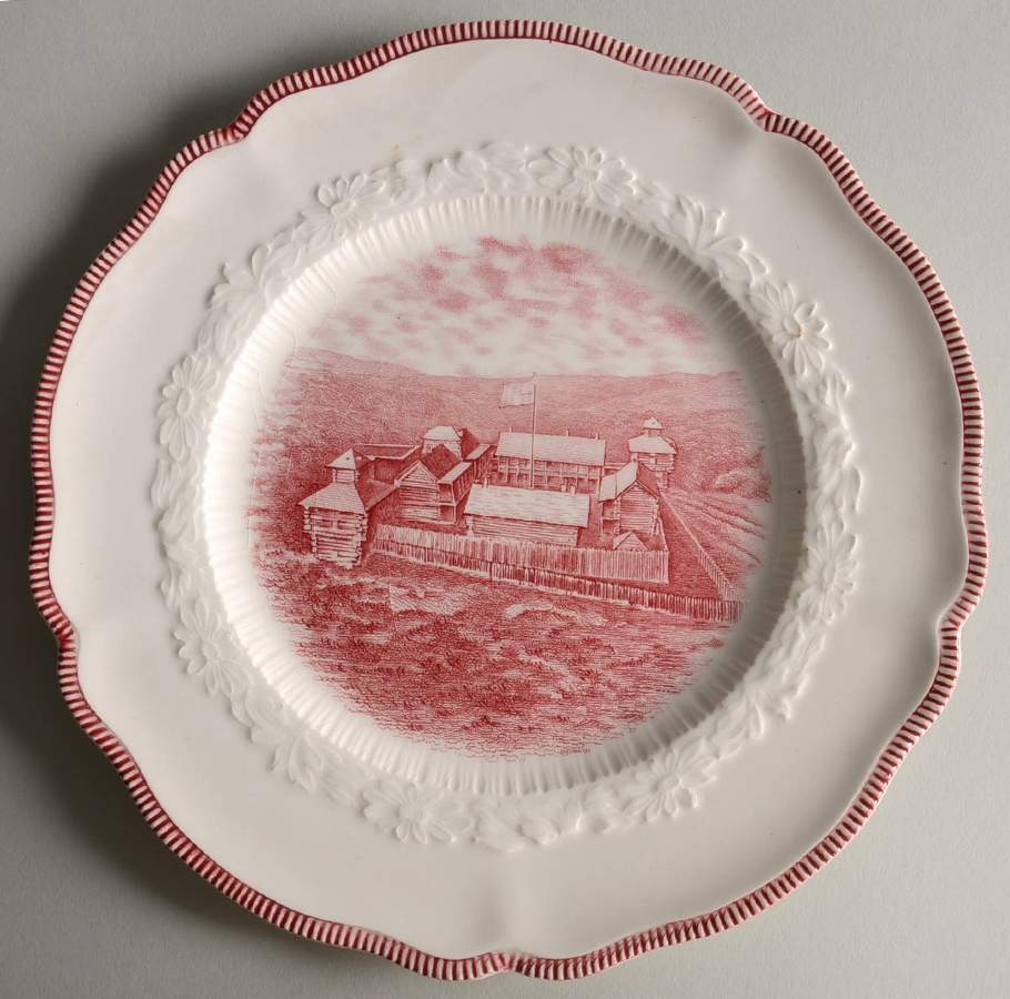 Century of Progress Luncheon Plate by Johnson Brothers-1