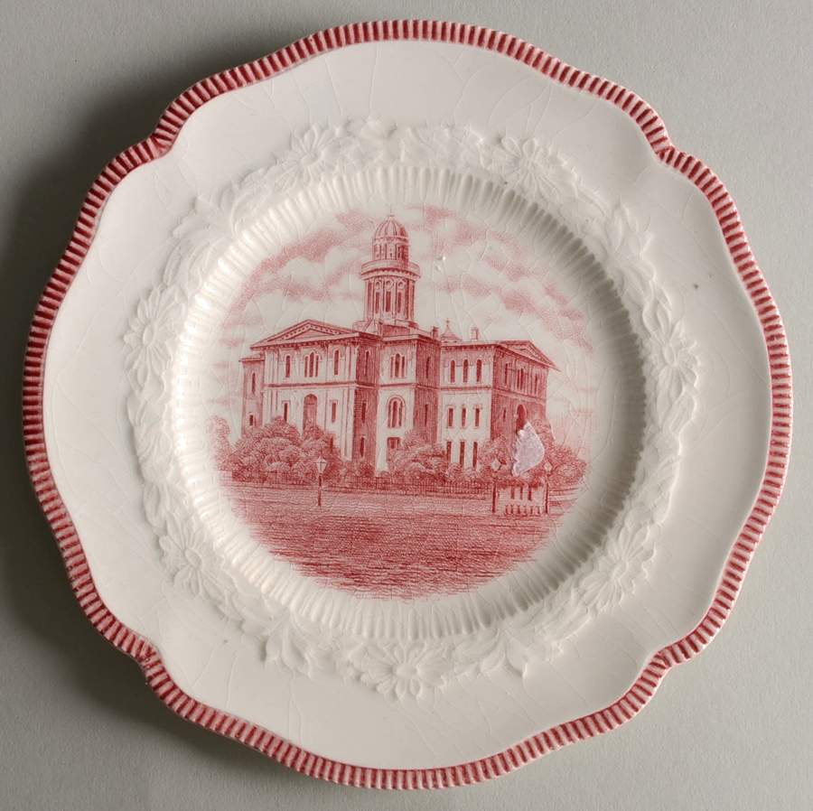 Century of Progress Bread & Butter Plate by Johnson Brothers-1