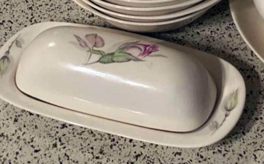 Rosemary 1/4 Lb Covered Butter by Japan-1