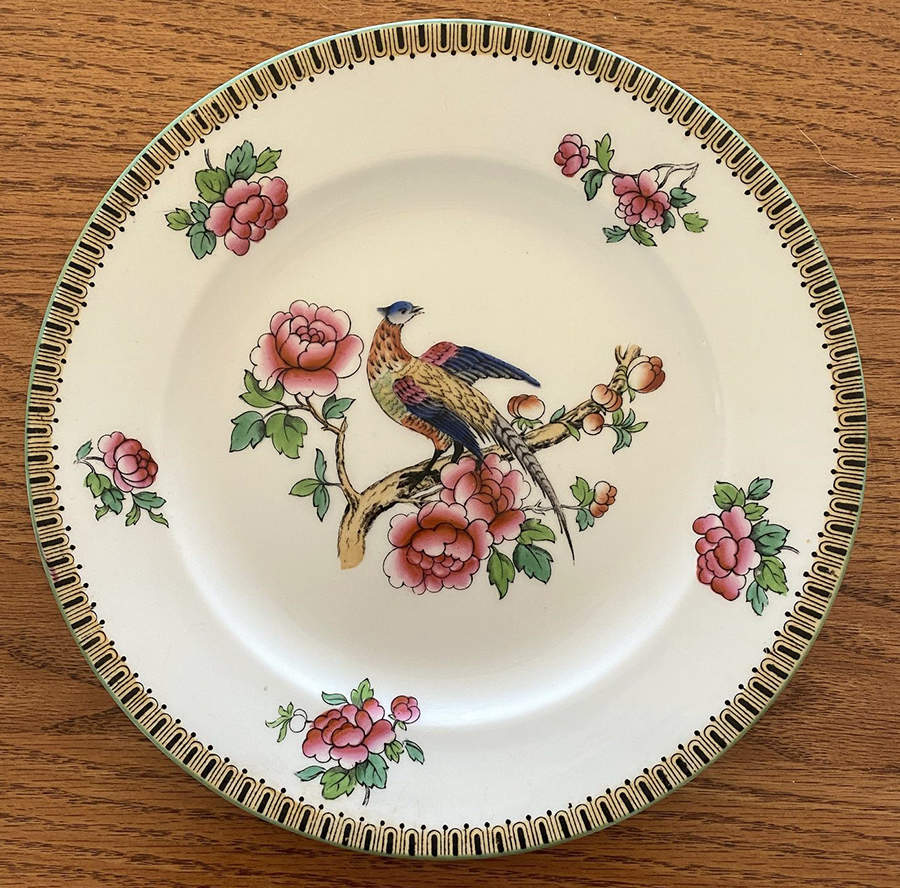 Pheasant Luncheon Plate by George Jones & Sons-1