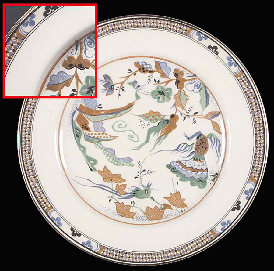 Satsouma Salad Plate by Johnson Brothers-1