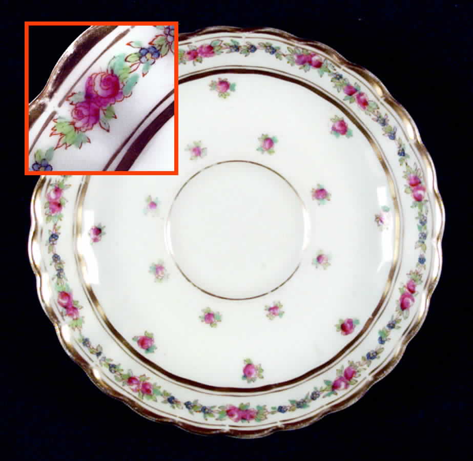17885 Saucer by George Jones & Sons-1