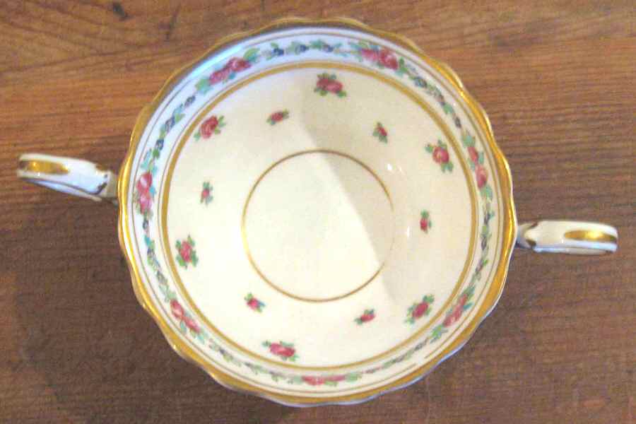 17885 Footed Bouillon Cup by George Jones & Sons-1