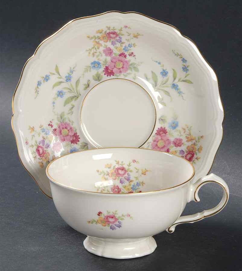 JOH247 Footed Cup & Saucer Set by Johann Haviland-1