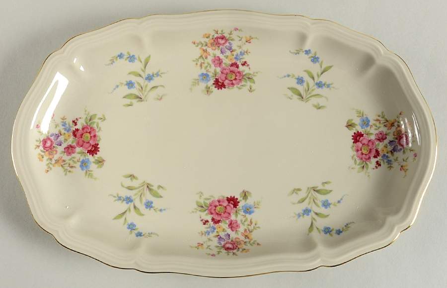 JOH247 13" Oval Serving Platter by Johann Haviland-1