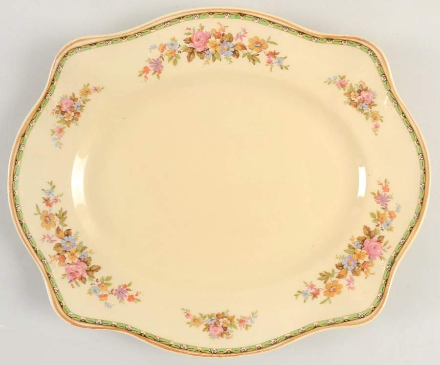 JB447 11" Oval Serving Platter by Johnson Brothers-1