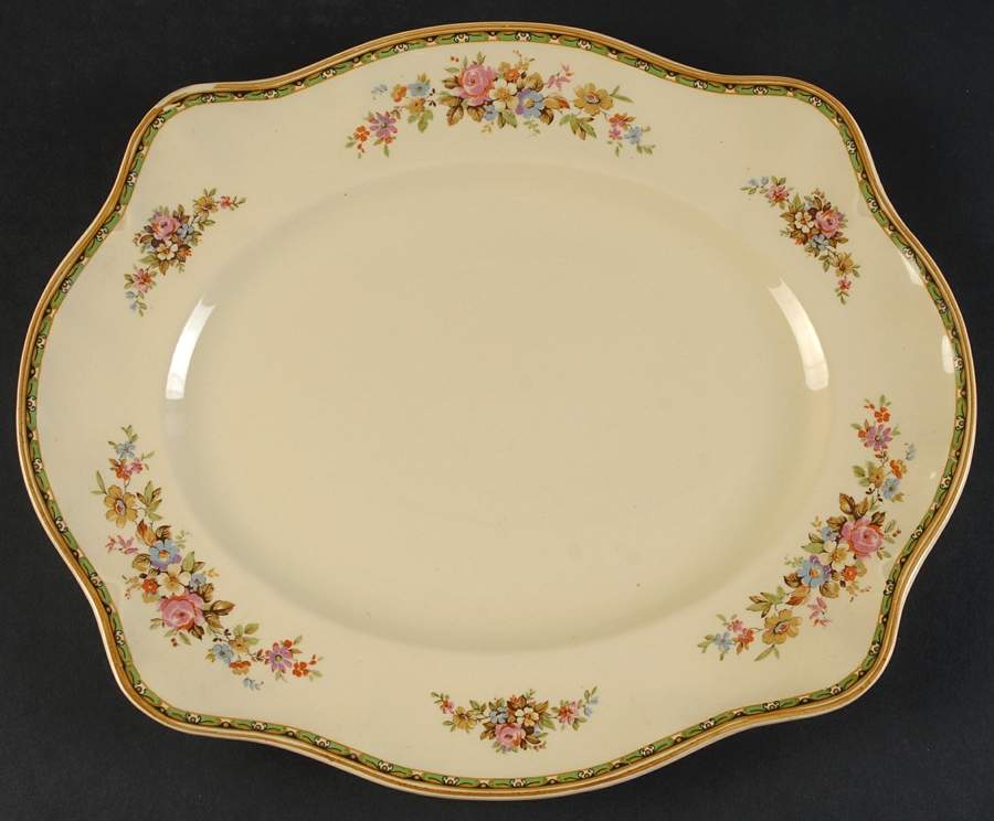 JB447 12" Oval Serving Platter by Johnson Brothers-1