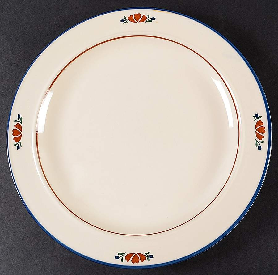 Newport Blue 12" Chop Plate (Round Platter) by Japan-1
