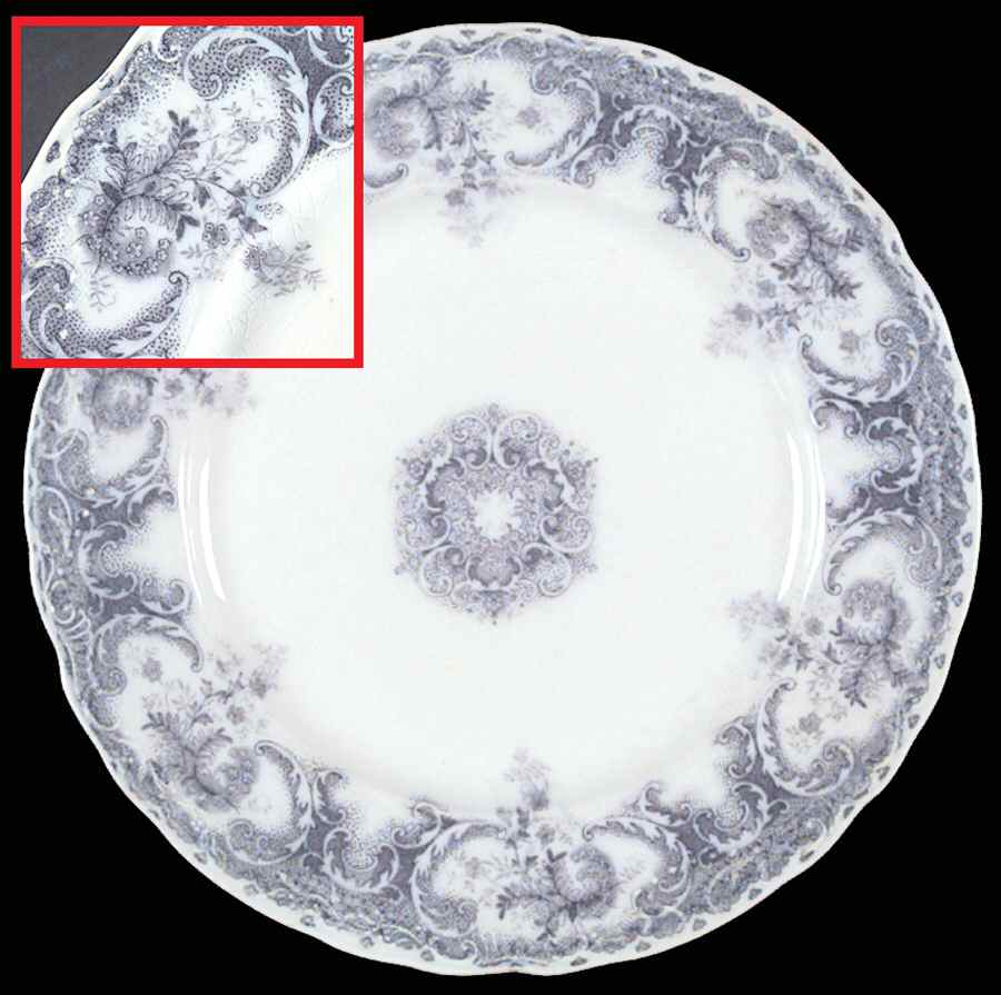 Savannah Purple Salad Plate by Johnson Brothers-1