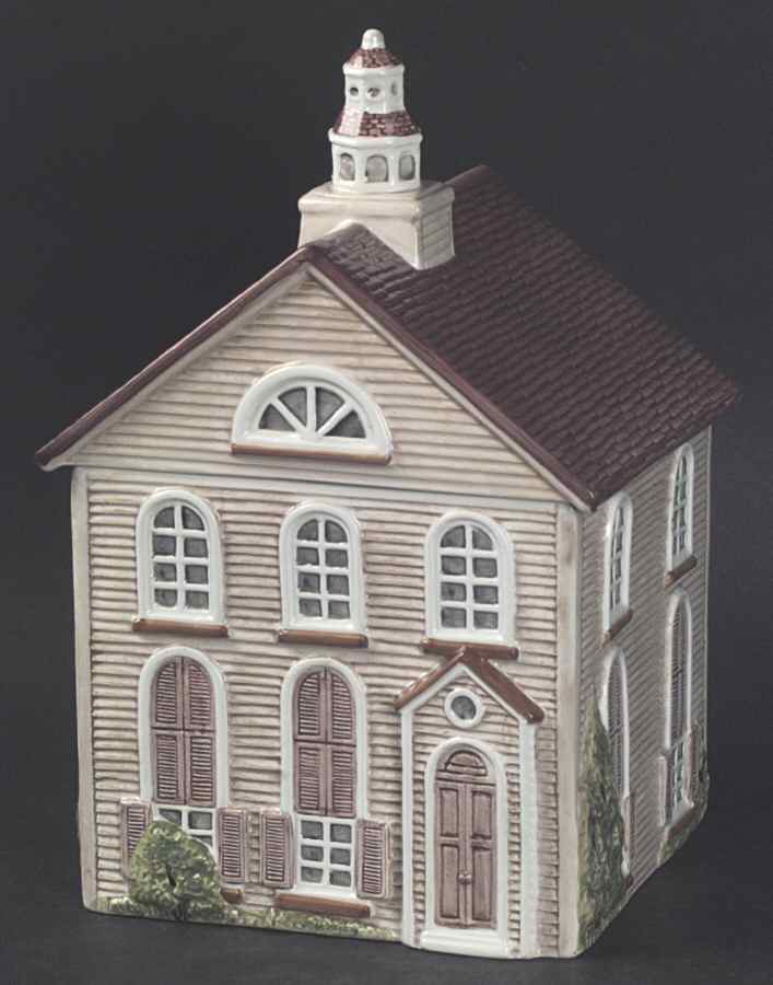 Friendly Village Collectibles Figural Cookie Jar & Lid by Johnson Brothers-1