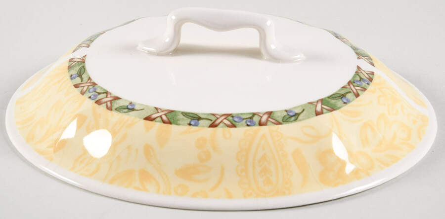 Arcadia (Fruit) Lid for Round Vegetable by Johnson Brothers-1