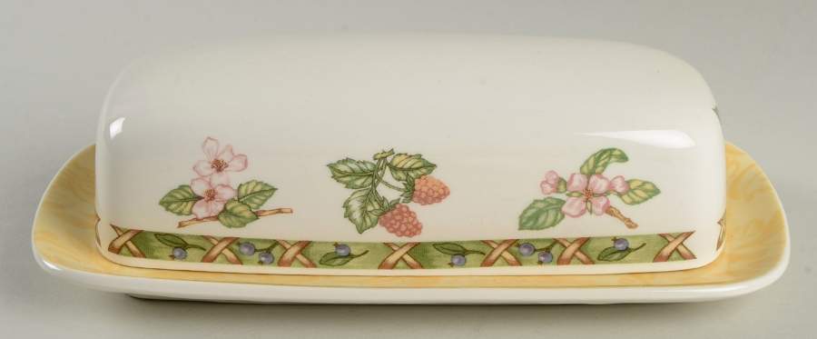 Arcadia (Fruit) 1/4 Lb Covered Butter by Johnson Brothers-1