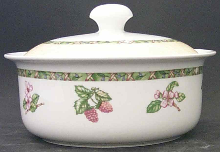 Arcadia (Fruit) 1 Qt Round Covered Casserole by Johnson Brothers-1