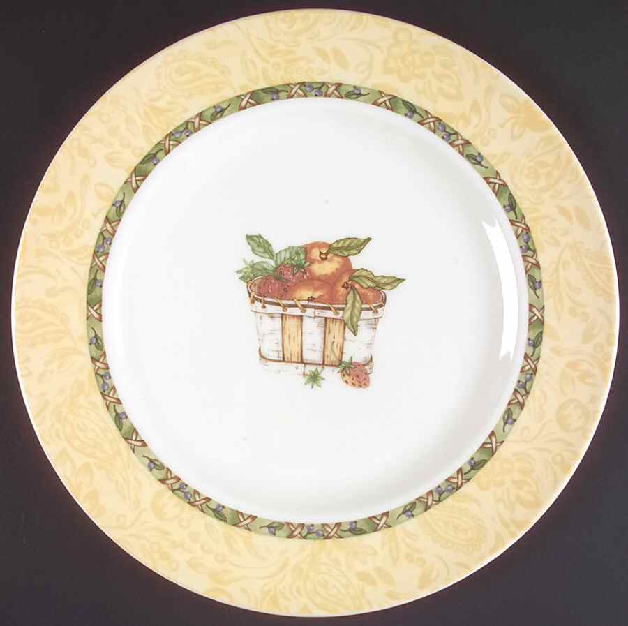 Arcadia (Fruit) 12" Chop Plate (Round Platter) by Johnson Brothers-1
