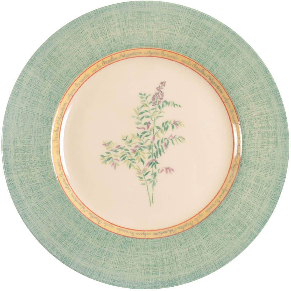 Springfield (Green Rim) Salad Plate by Johnson Brothers-1