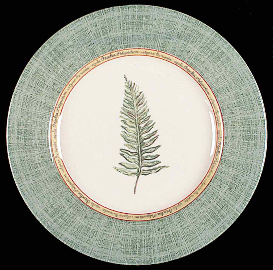 Springfield (Green Rim) Salad Plate by Johnson Brothers-1