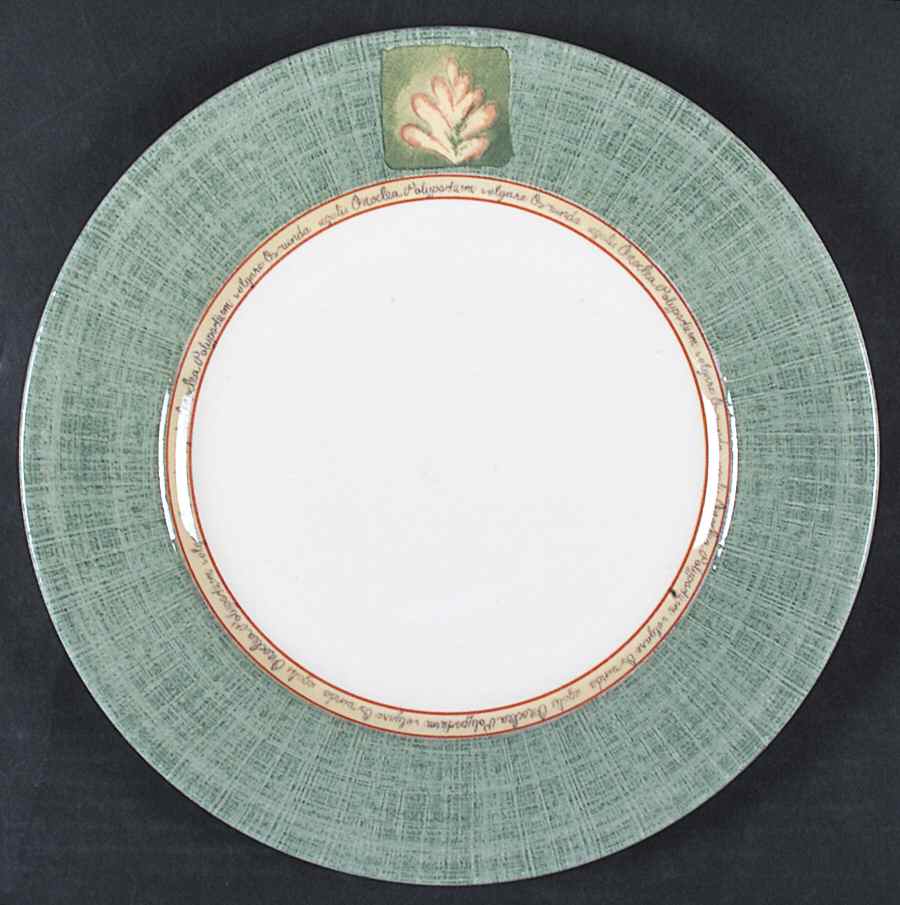 Springfield (Green Rim) Dinner Plate by Johnson Brothers-1
