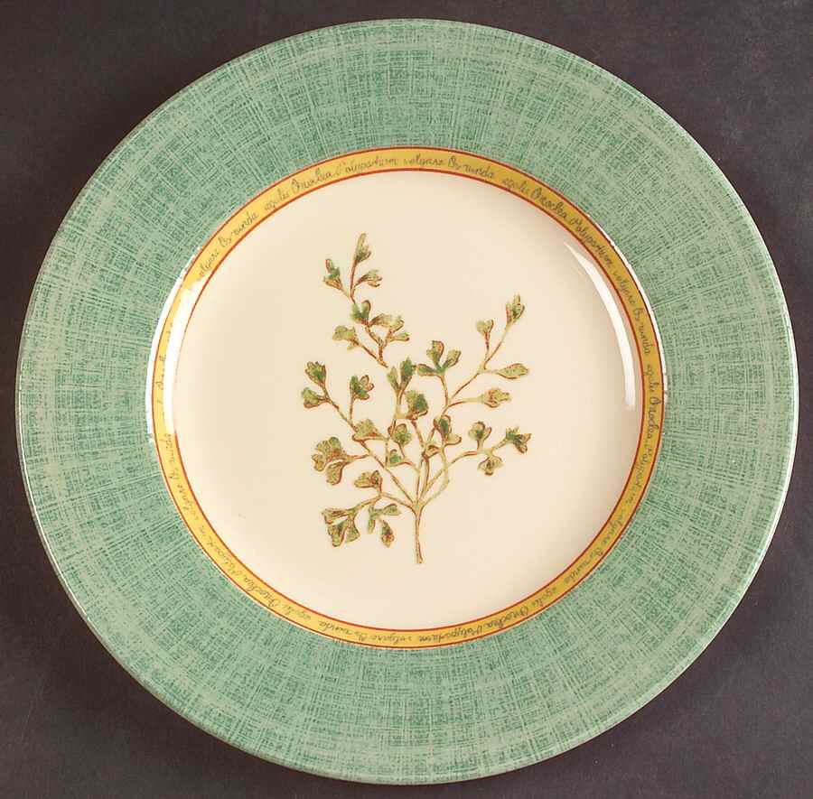 Springfield (Green Rim) Salad Plate by Johnson Brothers-1