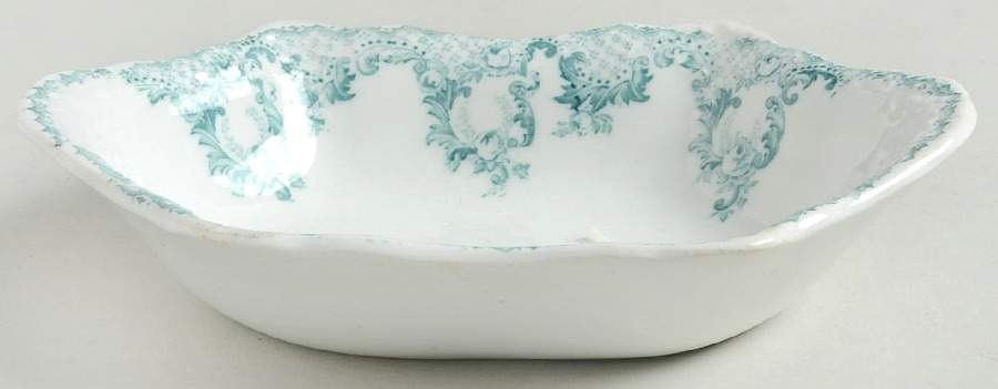 Cloverly Green (No Gold Accent, No Trim) Bon Bon by Johnson Brothers-1