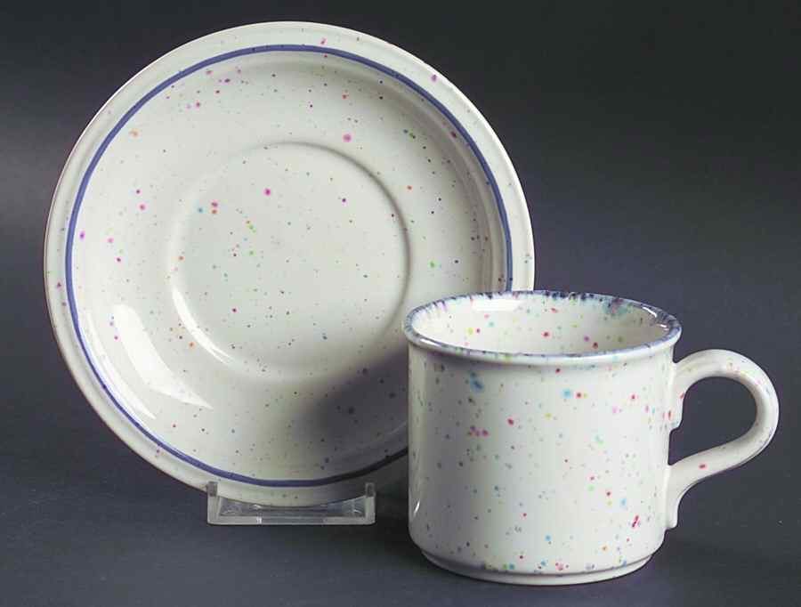 JOT5 Flat Cup & Saucer Set by John Tams-1