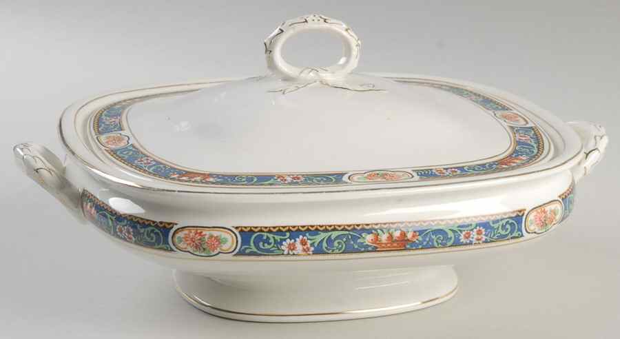 JB457 Square Covered Vegetable by Johnson Brothers-1