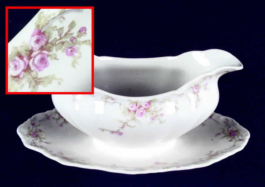 JB460 Gravy Boat with Attached Underplate by Johnson Brothers-1