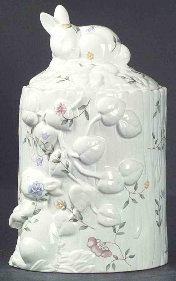 Summer Chintz Collectibles (Accessories) Figural Cookie Jar & Lid by Johnson Brothers-1