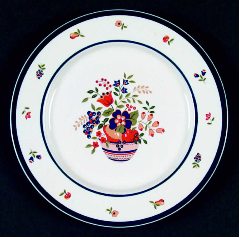 French Country Salad Plate by Japan-1