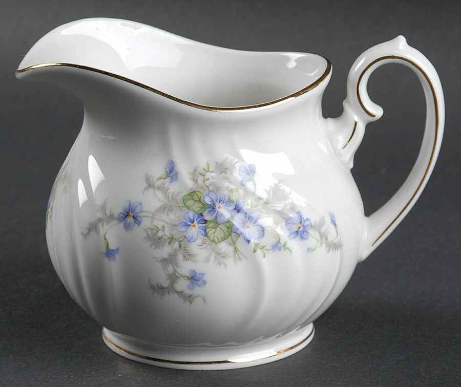 Violets Creamer by Johann Haviland-1
