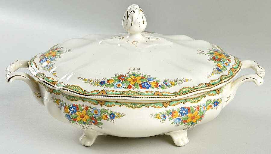 Kildare Round Covered Vegetable by Johnson Brothers-1
