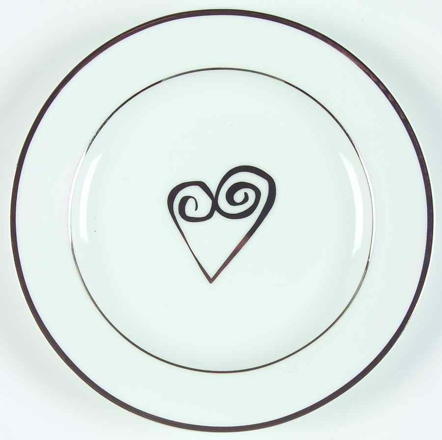 Holiday Wishes Platinum Salad Plate by JCPenney-1