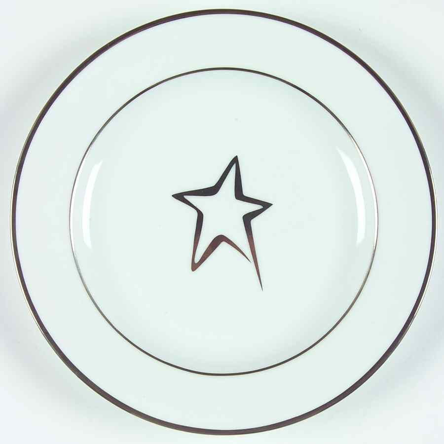 Holiday Wishes Platinum Salad Plate by JCPenney-1