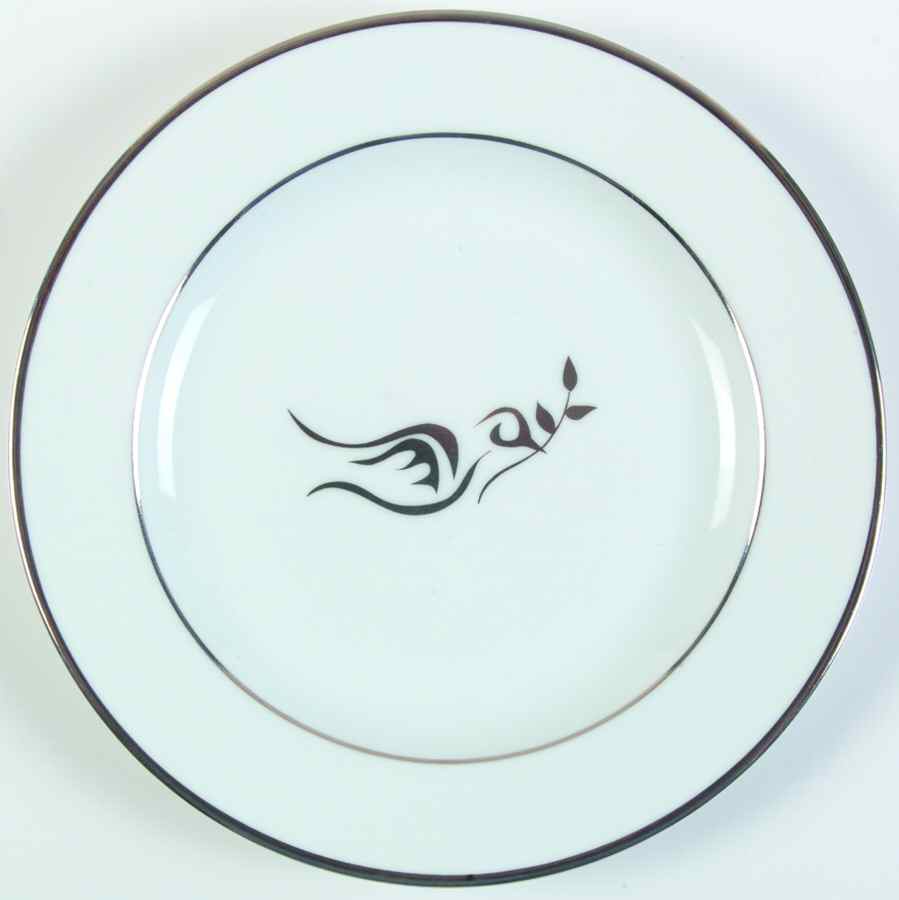 Holiday Wishes Platinum Salad Plate by JCPenney-1