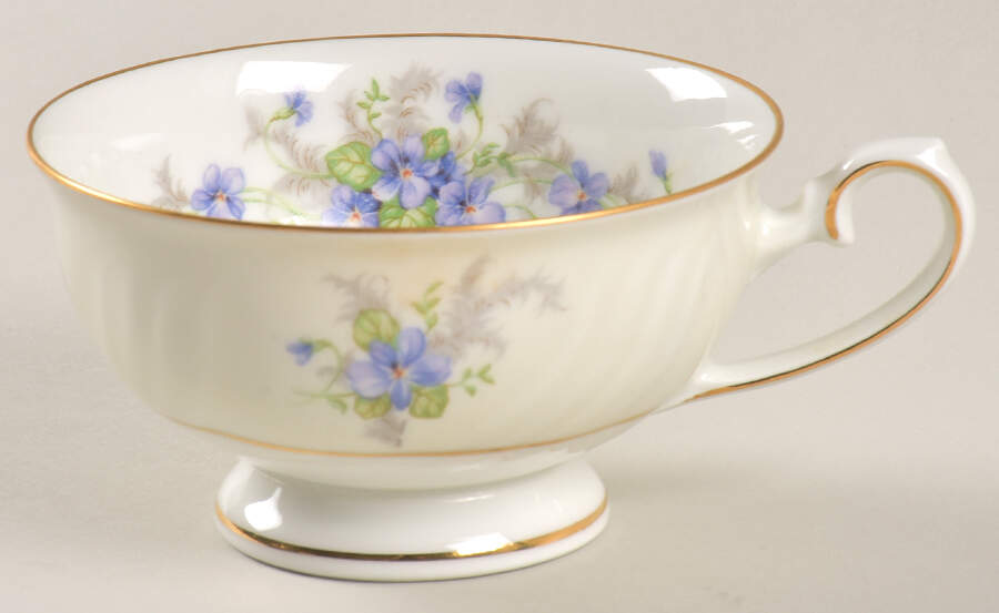 Violets Footed Cup by Johann Haviland-1