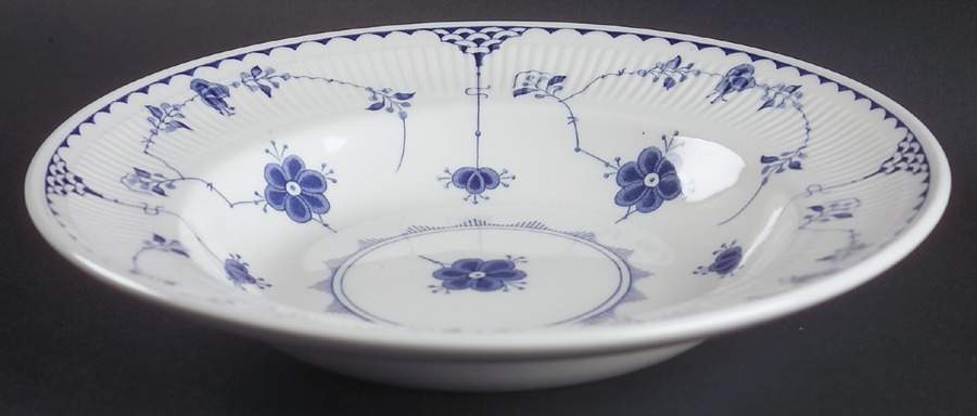 Denmark Blue Large Rim Soup Bowl by Johnson Brothers-1