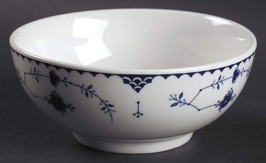 Denmark Blue Oatmeal Bowl by Johnson Brothers-1