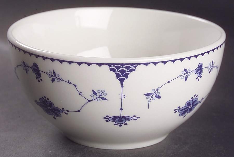 Denmark Blue Noodle Bowl by Johnson Brothers-1