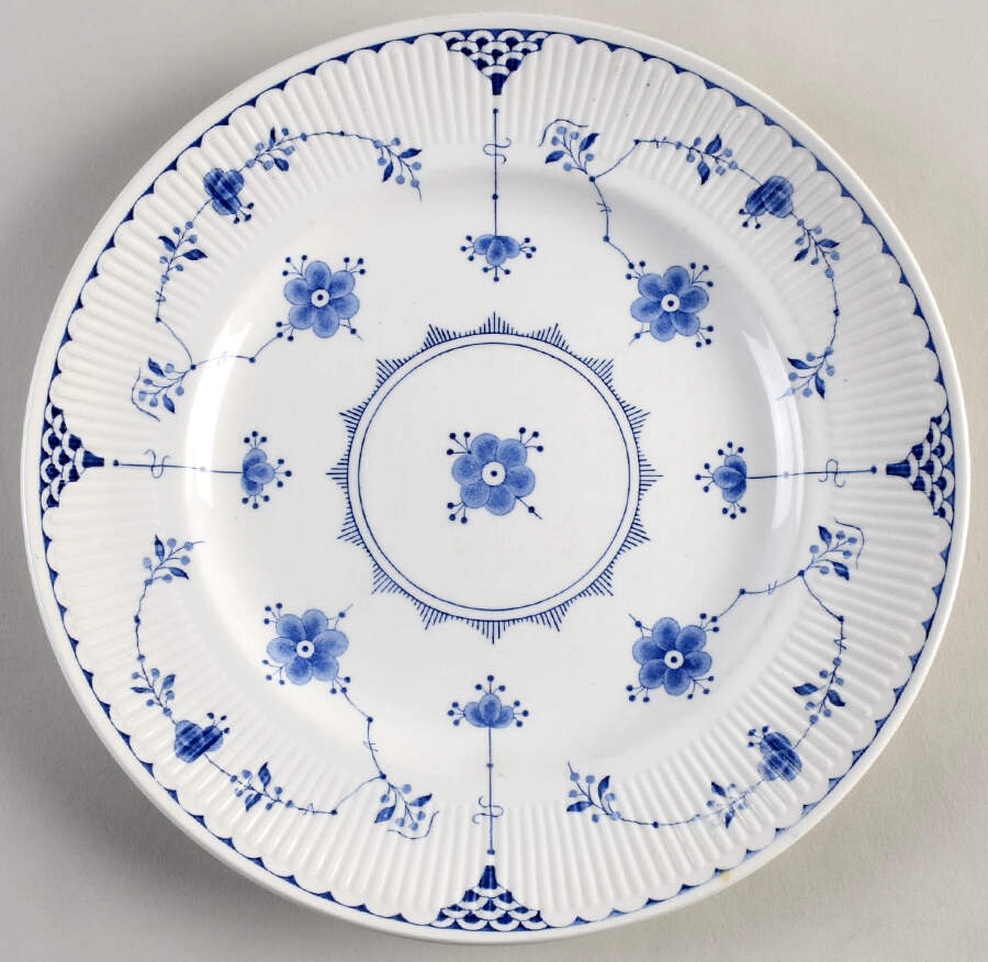 Denmark Blue Dinner Plate by Johnson Brothers-1
