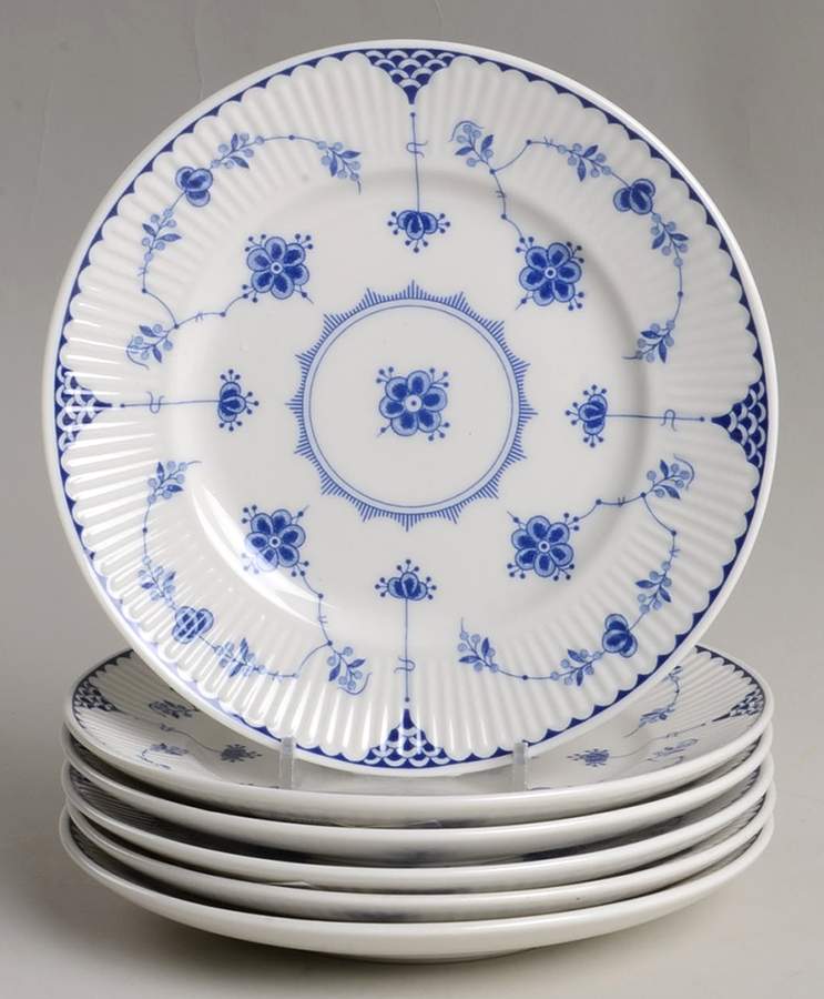 Denmark Blue (Set Of 6) Bread & Butter/Small by Johnson Brothers-1